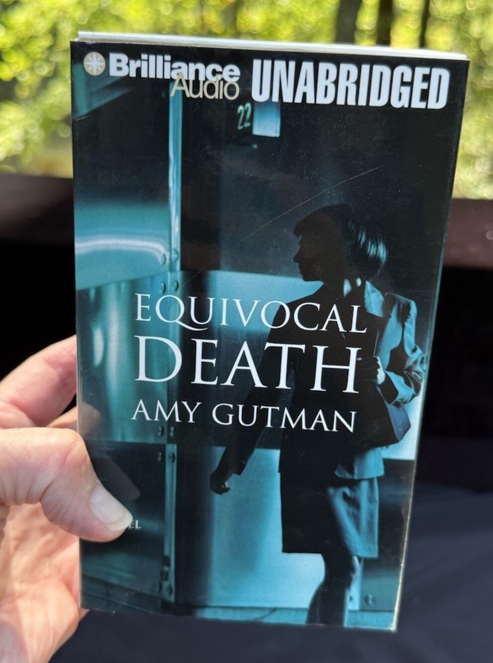 Equivocal Death by Amy Gutman 2001, Audio Cassette, Unabridged EUC -B1